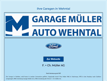 Tablet Screenshot of garagewehntal.ch